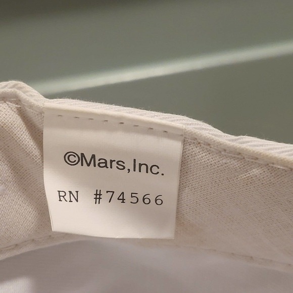 VTG 90s M&M's 1995 Special Olympics Painters Hat Cap Mars Promo Sponsor READ - Picture 10 of 10